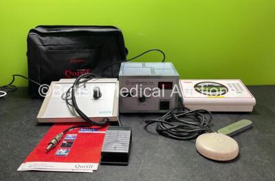 Mixed Lot Including 1 x Quixil Pressure Regulator System in Carry Bag, 1 x Soehnle 3020 Unit (Powers Up) 1 x Photon II Laser Light (No Power) *SN 840, 7711011714156, 412000109*