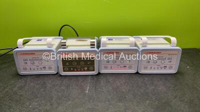 4 x KanMed 50W Baby Warmer Units (All Power Upo, 2 with Alarms) *SN B785107, B780007, B7816/07, B2552/99*