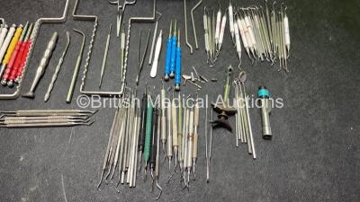 Job Lot of Dental Instruments and Dental Drill Attachments - 2