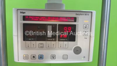 Drager Babytherm 8010 Infant Resuscitaire (Powers Up - Spares and Repairs) - 2