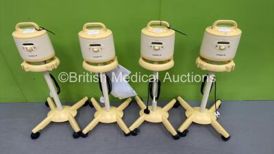 4 x Medela Symphony Pumps on Stands (All Power Up) *C*