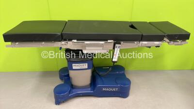 Maquet AlphaMaxx Electric Operating Table *Mfd - 2009* with Controller and Cushions (Powers Up and Tested Working)