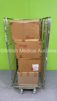 Large Quantity of Green Fire God Disposable Face Masks (Cage Not Included)