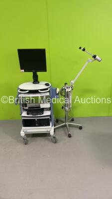 MMS Urology System with MMS Solar Catheter Puller and Accessories (HDD REMOVED) *S/N CZC91160PJ*