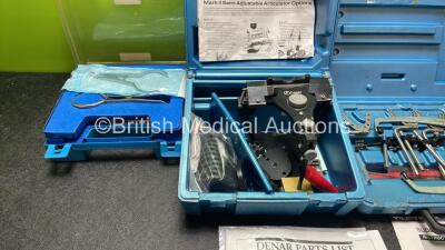 Mixed Lot Including 1 x Ash Rubber Dam Accessory Kit, 1 x Denar Mark II Semi Adjustable Articulator and 1 x Teledyne WaterPik Slidematic Facebow - 2