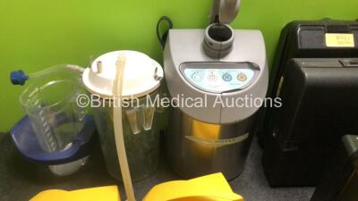 Mixed Lot Including 1 x Hover Matt Hover, 2 x Suction Cups, 6 x Pari Junior BOY SX Nebulizers, 3 x Toby Churchill Lightwriter Units (1 with Missing Cover-See Photo) 1 x Boomvox Wireless Amplifier *SN LW4001519, SL35M7980, SL35M17118, SN 2W18B02093, 2W17H0 - 4