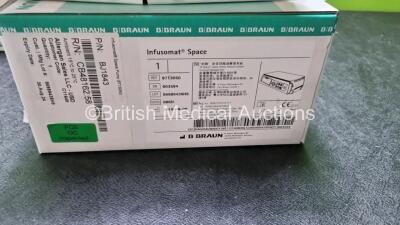 B.Braun Infusomat Space Infusion Pump with 1 x Pole Clamp and 1 x Power Supply *Mfd 2019* (Brand New In Box) *Stock Photo Taken* - 5