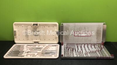 Job Lot Including 1 x Orthofix Bone Screws Set and 1 x Synthes D.C.P Implants Set *Incomplete*