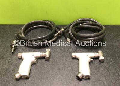 2 x Hall Oscillator 5044-02 Handpieces with 2 x Hoses