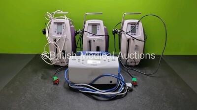 3 x Fluido Blood and Fluid Warmers and 1 x Novamedix AV Impulse System (All Untested Due to Foreign Power Supply) *SN 43186 / 060100400 / 060100399 / 060100395*