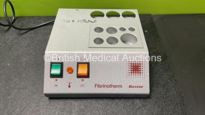 Mixed Lot Including 1 x Flaem Port A Suction Unit with 1 x AC Power Supply (Powers Up) 1 x Thrombelastograph Analyzer (Untested Due to No Power Supply) 1 x Carefusion Bird Mark 7 Respirator and 1 x Baxter Fibrinotherm *SN 09AC360033, 838KBB, 5455* - 5