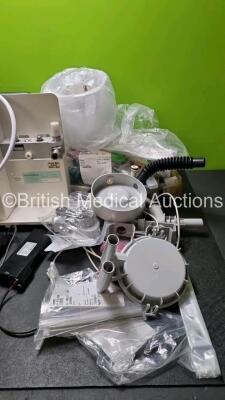 Job Lot Including Various Spare Anaesthesia Parts and 1 x Anmedic Hawk Wall Mounted Anaesthesia Machine with Hoses with 3 x Euro Energy Batteries *cage* - 5