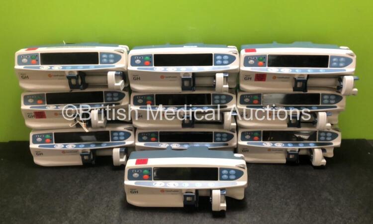 10 x CareFusion Alaris GH Syringe Pumps (8 x Power Up, 2 x Requires Service) *SN 800260134 / 800220228 / 800288967 / 800260156 / 800253380 / 800260065 / 800286034 / 800253578 / 800224999 / 800271308*