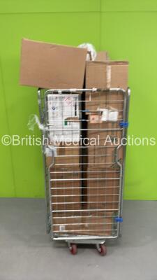 Cage of Mixed Consumables Including DLS Medical Jugs, Catheters and Boston Scientific Thin Wire (Cage Not Included - Out of Date)