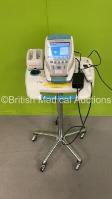 Verathon BVI 9400 Bladder Scanner with Probe, Battery and Battery Charger on Stand (Power Up) *S/N B4012665*