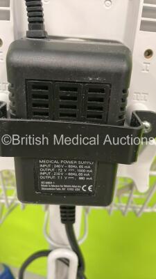 5 x Welch Allyn 53N00 Vital Signs Monitors on Stands (All Power Up) *A/N 10506 / 16024 / 14098* - 7