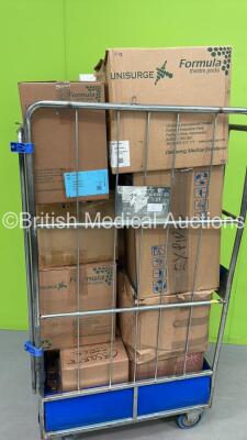 Cage of Mixed Consumables Including Endotracheal Tubes, Spinal Needles and Tracoe Twists (Cage Not Included - Out of Date) - 2