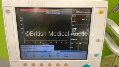 Datex-Ohmeda Aespire View Anaesthesia Machine Software Version 06.30 with Bellows and Hoses (Powers Up) - 4