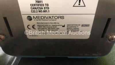 Mixed Lot Including 1 x Deltex Medical Cardio Q ODM Monitor, 1 x Edwards Lifesciences Vigilance II Patient Monitor, 1 x Edwards Critical-Care Baxter Vigilance Monitor, 1 x Nellcor SpO2 Monitor, 1 x SC 7000 / SC 9000XL Panasonic Battery Charger and 1 x Med - 10