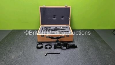 Heraeus Lasersonics LSII Micromanipulator in Box with Accessories (Some Accessories Missing)