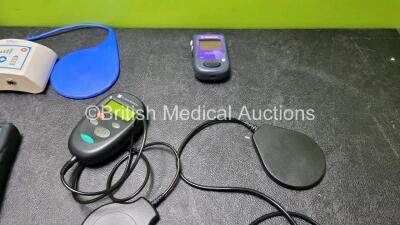 Mixed Lot Including Dash CapnoFlex LF CO2 Module, 1 x Nevro Trial Stimulator, 1 x nevro Patient Remote, 1 x Nevro Charger, 1 x St Judes Medical Patient Controller Model 3851, 1 x Medtronic Mystim 97740 Patient Programmer and 1 x ANS 3722 Unit - 5