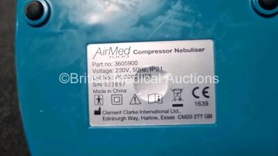 Mixed Lot Including 10 x Airmed 1000 Compressors, 1 x Aerocrine NIOX VERO Monitor, 1 x Devilbiss Compact Compressor, 1 x Fisher & Paykel MKR850AEK Humidifier, 1 x Medix Actineb Nebulizer and 1 x Clement Clarke AC 2000 Nebulizer *gl* - 6