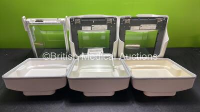 Job Lot Including 2 x GE Model Number 5150701 Mammography Block Imaging Unit Covers, 1 x GE Ref 2397559 Mammo Cover, 1 x Medys Ref 5327809 Cover and 3 x Miscellaneous Covers