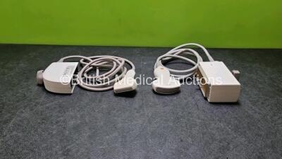 Job Lot Including 1 x Siemens CH4-1 Ultrasound Transducer / Probe and 1 x Siemens L10-5 Ultrasound Transducer / Probe (Both Untested)