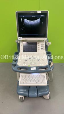 Toshiba Aplio XG SSA-790A Flat Screen Ultrasound Scanner *S/N 99G1015416* **Mfd 01/2010** with 1 x Transducer / Probe (PVT-674BT * Mfd 01/2006*) and Sony UP-D897 Digital Graphic Printer (Powers Up) ***IR942***