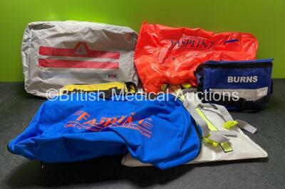 Mixed Lot of Carry Bags and Traction Splints