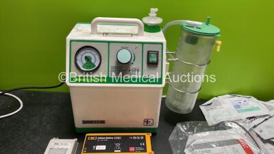 Mixed Lot Including 1 x SAM 17 W Suction Unit with Cup (Powers Up) 10 x Defibrillator Pads *All Out of Date* Various Defibrillator Batteries *All Untested* - 4