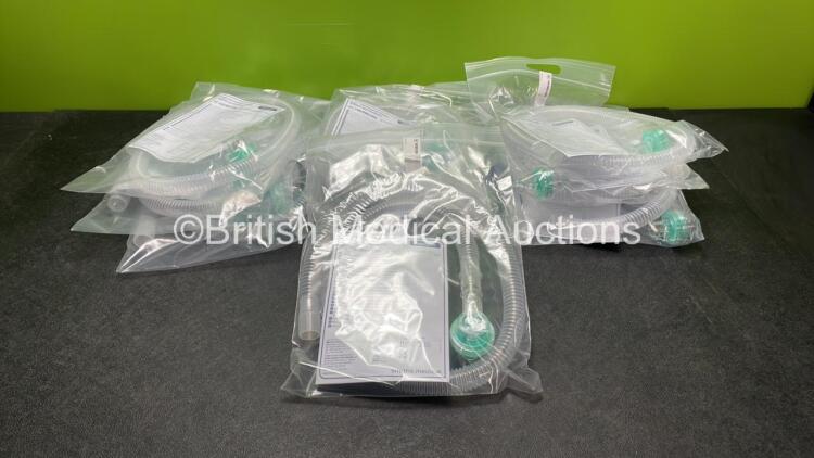 10 x Smiths Medical Pneupac Ref 100/905/300 Single Limb Circuits