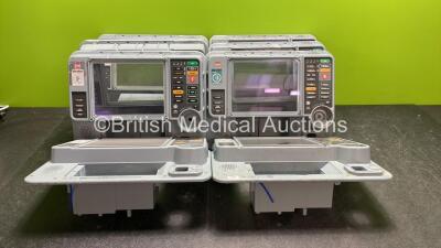 8 x Physio Control Lifepak 15 Spare Front Covers (All with Missing Screen Guards-See Photos)