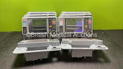 8 x Physio Control Lifepak 15 Spare Front Covers (All with Missing Screen Guards-See Photos)