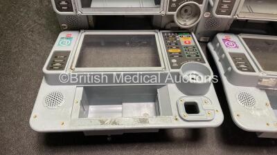 8 x Physio Control Lifepak 15 Spare Front Covers (All with Missing Screen Guards-See Photos) - 2