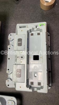 3 x Physio Control Lifepak 15 Spare Front Covers (1 with Missing Screen Guards-See Photo) 2 x Physio Control Lifepak 15 Spare Rear Covers - 5