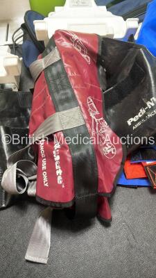 Mixed Lot Including 3 x RAM Brackets, 2 x Flat Sheets, 1 x Ferno Pedi Mate Infant Ambulance Strap and 1 x RedVac Carry Bag - 2