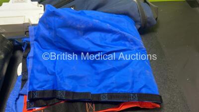 Mixed Lot Including 3 x RAM Brackets, 2 x Flat Sheets, 1 x Ferno Pedi Mate Infant Ambulance Strap and 1 x RedVac Carry Bag - 3