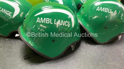 5 x Ambulance / Paramedic Safety Helmets - 2