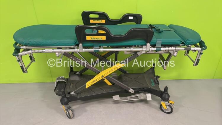 Ferno Pegasus Ambulance Stretcher with Mattress (Hydraulics Tested Working) *S/N *PEG3002*