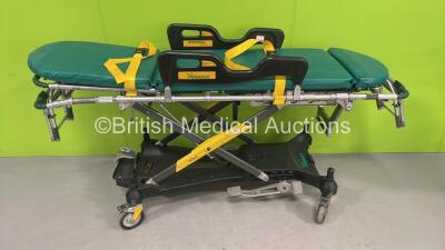 Ferno Pegasus Ambulance Stretcher with Mattress (Hydraulics Tested Working) *S/N PEG2906 *