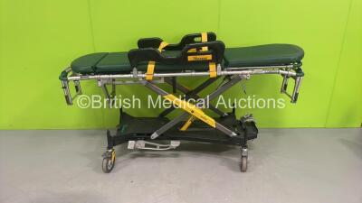 Ferno Pegasus Ambulance Stretcher with Mattress (Hydraulics Tested Working) *S/N PEG2901*