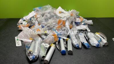 Mixed Lot Including Various Consumables and Laryngoscope Blades and Handles - 2