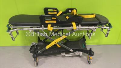 Ferno Pegasus Ambulance Stretcher with Mattress (Hydraulics Tested Working) *S/N PEG2994*