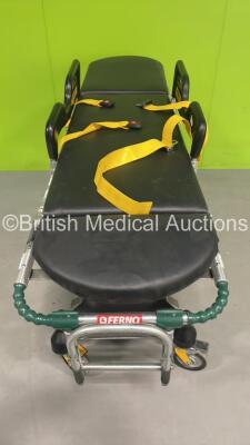 Ferno Pegasus Ambulance Stretcher with Mattress (Hydraulics Tested Working) *S/N PEG2994* - 3