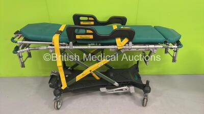 Ferno Pegasus Ambulance Stretcher with Mattress (Hydraulics Tested Working - Headrest Keeps Rising) *S/N PEG1442*