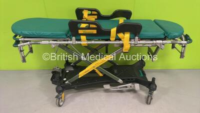 Ferno Pegasus Ambulance Stretcher with Mattress (Hydraulics Tested Working) *S/N *PEG1446*