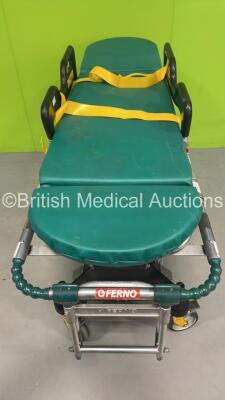 Ferno Pegasus Ambulance Stretcher with Mattress (Hydraulics Tested Working) *S/N *PEG1446* - 3