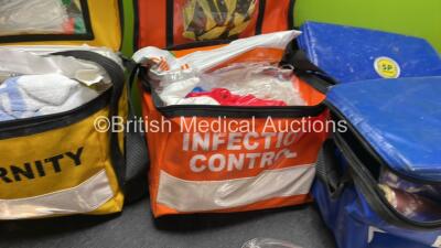 Job Lot of First Aid Packs Including 1 x Maternity Pack, 1 x Infection Pack and 2 x Burns Packs - 2