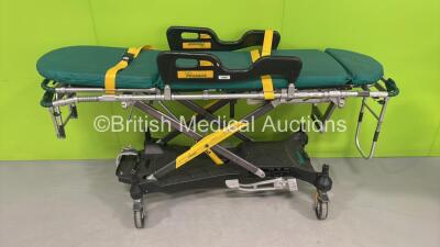 Ferno Pegasus Ambulance Stretcher with Mattress (Hydraulics Tested Working) *S/N PEG2907*